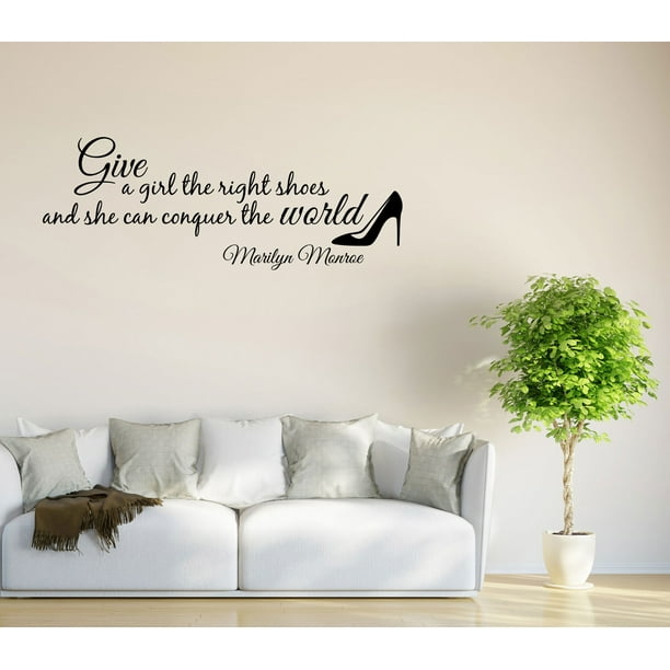 Marilyn Monroe Quote Life Is Beautiful Vinyl Decal Wall Decor Stickers Letters